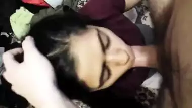 Airtel Fucking Video - Cute Indian Airtel Call Center Girl Giving Blowjob indian sex video