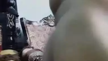 Cute girl dancing naked on video call recorded by lover