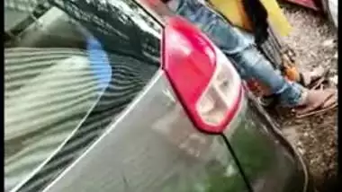 380px x 214px - Girl Caught Making Out With Lover Outdoor By Car In Desi Mms Video indian  sex video