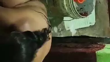 Friend mom bathing and washing clothes viral nude