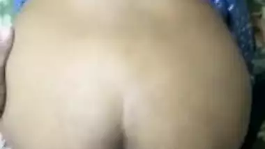 Tamil hubby fucks wife in doggy & cums on