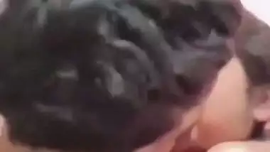 BF kisses Indian nude girl and presses her boobs