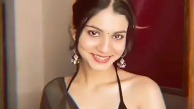 Mishar Sexy Woman - Kanak Mishra Desi Babe Sexy In Black Saree indian sex video