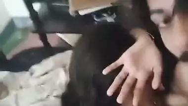 Indian sex of a naughty guy with his hot, young GF