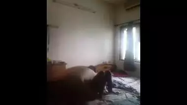 Amateur Indian man is naked and eager to film some porn with wife