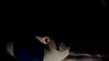 Shy indian bhabhi blind fold blowjob to devar