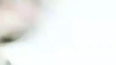 Smoking Bengali girl sucking big boobs and nude pussy show