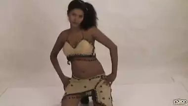 Tamanna In Beige Skirt.