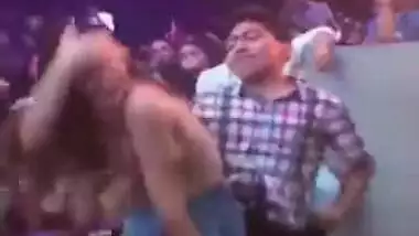 Nude College Girl Dancing On Party