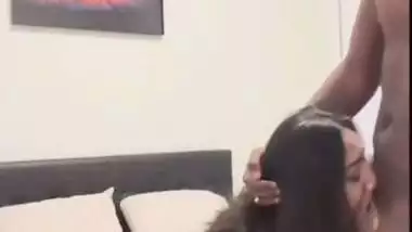 Hot Punjabi kudi fucks a black guy in NRI por