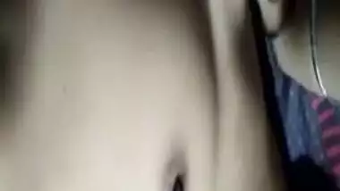 Diverted Desi girl has to boast about her XXX small boobs and bottom