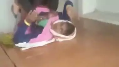Village aunty boobs press and fucking recorded by other man